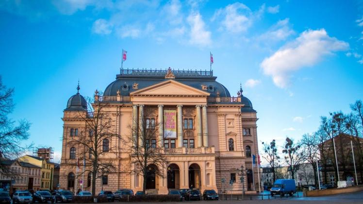Das Mecklenburgische Staatstheater in Schwerin.