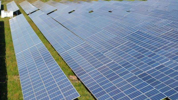 In Bad Oldesloe soll eine 19 Hektar Solaranlage enstehen. (Symbolfoto)