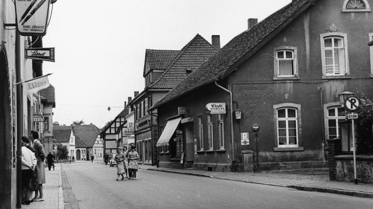Warum wurde Dissen vor 70 Jahren die Stadtrechte verliehen? Hier: die Große Straße.