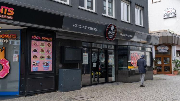 Wurst gibt es hier nicht mehr: Die Fleischerei Philipp Büning hat ihre Filiale am Osnabrücker Neumarkt geschlossen.