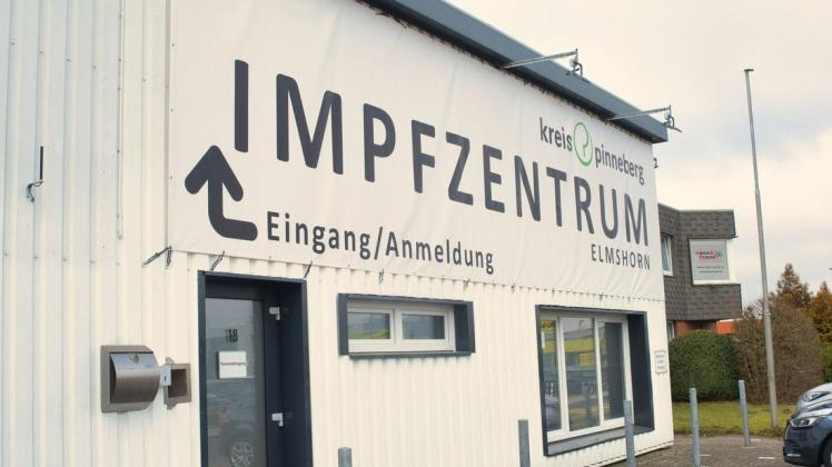 Noch bis Ende November wird das Impfzentrum in der Otto-Hahn-Straße 18 in Elmshorn von den mobilen Impfteams des Landes Schleswig-Holstein genutzt.