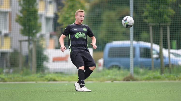 Traf in der Kreisklasse Warnow II zum 2:1-Endstand für den TSV 2011 gegen den Internationalen FC II: Tom Krüger