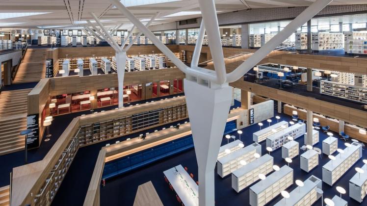 Ein Modell für Osnabrück? Der Architekt Peter Wilson entwarf mit seinem Büro die Luxemburgische Nationalbibliothek.