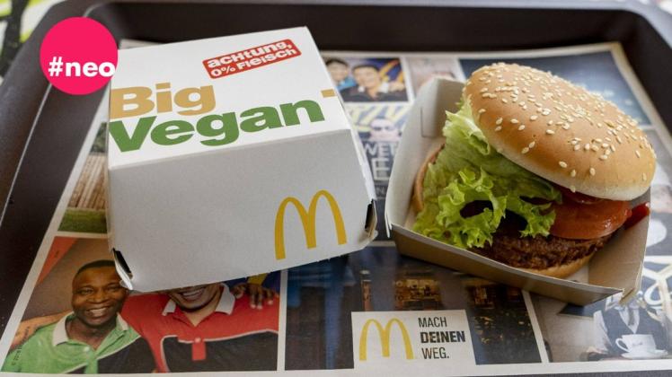Der Big Vegan von McDonald verzichtet auf Produkte von Tieren.