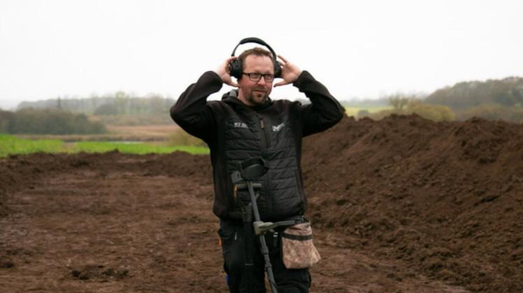 René Jacobsgaard ist seit acht Jahren als Amateur-Archäologe mit seinem Detektor unterwegs.