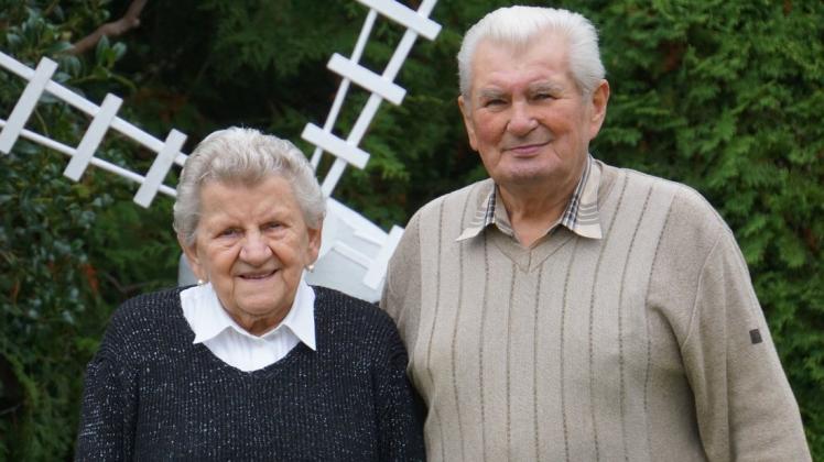 Feiern am 13. November Eiserne Hochzeit: Else und Alfred Fox aus Werlte.