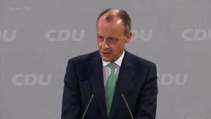 Parteitag wählt Friedrich Merz zum neuen CDU-Vorsitzenden