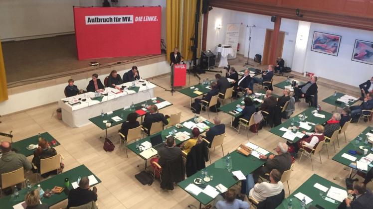 In Güstrow stimmen 115 Delegierte der Linken am Sonnabend über das Regierungsbündnis und den Koalitionsvertrag mit der SPD ab.