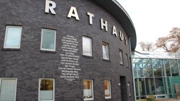 Das Rathaus in Sögel.