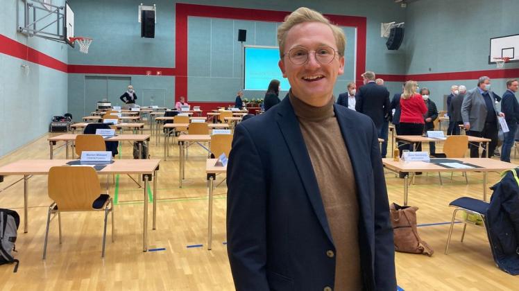 Michael Lührmann, zum zweiten Mal für die CDW in den Wallenhorster Gemeinderat und den Kreistag eingezogen, tritt nun auch als Stellvertreter der Landrätin in Erscheinung.