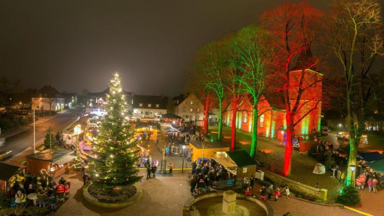 Wird am Donnerstag um 18 Uhr eröffnet: der Nussknackermarkt, der traditionell am ersten Adventswochenende stattfindet.