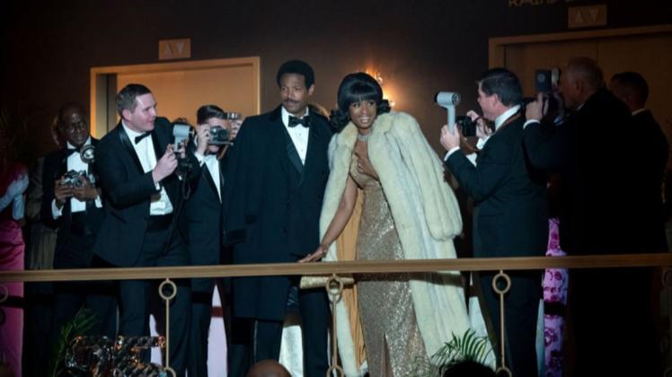 Manager und Ehemann Ted White (Marlon Wayans) und Aretha Franklin (Jennifer Hudson) im Rampenlicht des Erfolges. Foto: Quantrell D. Colbert, Metro-Goldwyn-Mayer Pictures Inc.