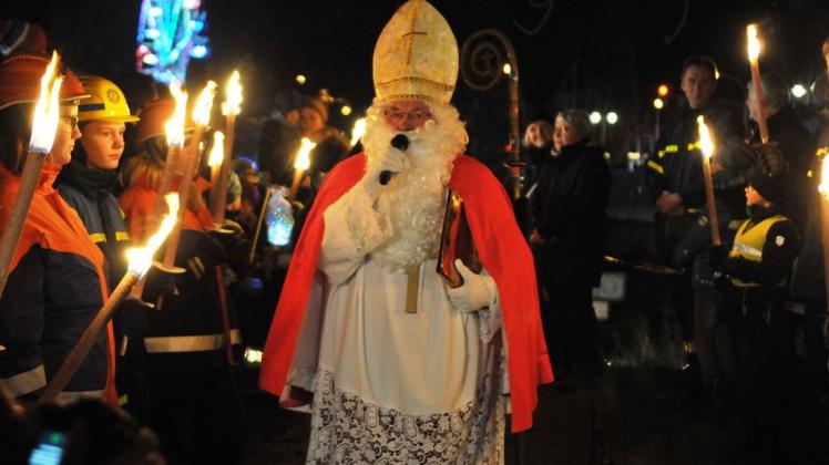 Kommt in diesem Jahr wegen Corona nicht nach Meppen: der Nikolaus. Kommt in diesem Jahr wegen Corona nicht nach Meppen: der Nikolaus.