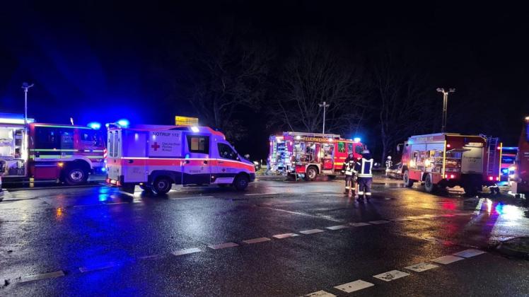 Haren-Erika: Im Kreuzungsbereich der Hollandstraße kam es zu einem schweren Unfall Haren-Erika: Im Kreuzungsbereich der Hollandstraße kam es zu einem schweren Unfall