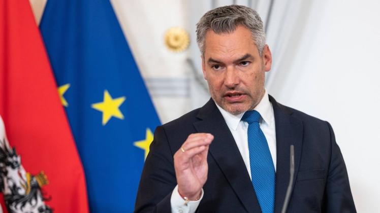 Österreichs Innenminister Nehammer soll neuer Kanzler werden. Österreichs Innenminister Nehammer soll neuer Kanzler werden.