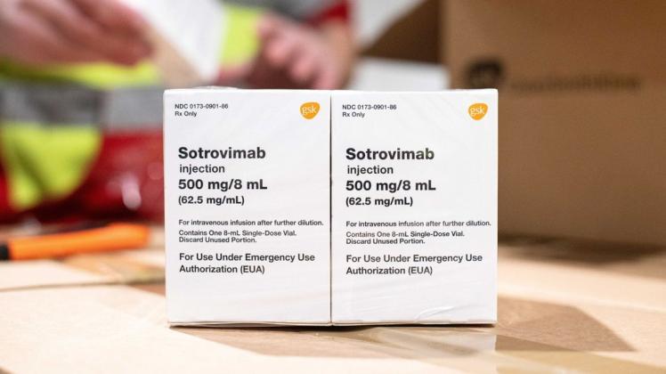 Mit dem Corona-Medikament Sotrovimab ist eine Antikörper-Therapie möglich.