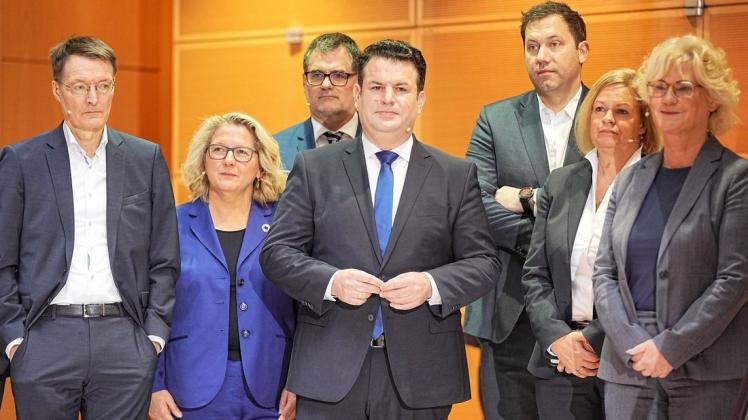 Die Auserwählten von der SPD fürs Ampel-Kabinett.