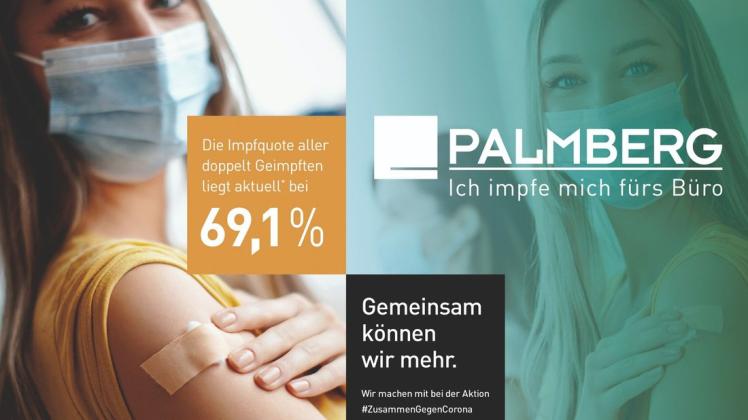 Der Büromöbelproduzent aus Nordwestmecklenburg hat für eine bundesweite Impfkampagne seinen Slogan geändert.