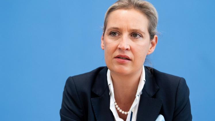 Alice Weidel, Vorsitzende der AfD-Bundestagsfraktion, wurde positiv auf das Coronavirus getestet.