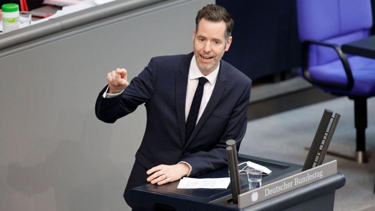 Hat Olaf Scholz gerne zur Kanzlerschaft gratuliert: FDP-Fraktionschef Christian Dürr.