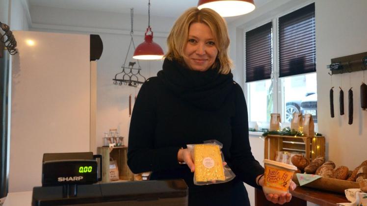 Käse aus Kaarz und Eis aus Hagenow - hergestellt mit der Milch des Brüeler Agrarhofes. Beides gehört zu den Lieblingsprodukten von Alexandra Koerdt.