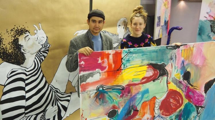 Zeigen im Ausstellungsraum des Atelierhauses Hasemauer zusammen mit Kollegen aktuelle Arbeiten: Melanie Harder und Azim F. Becker. Zeigen im Ausstellungsraum des Atelierhauses Hasemauer zusammen mit Kollegen aktuelle Arbeiten: Melanie Harder und Azim F. Becker.
