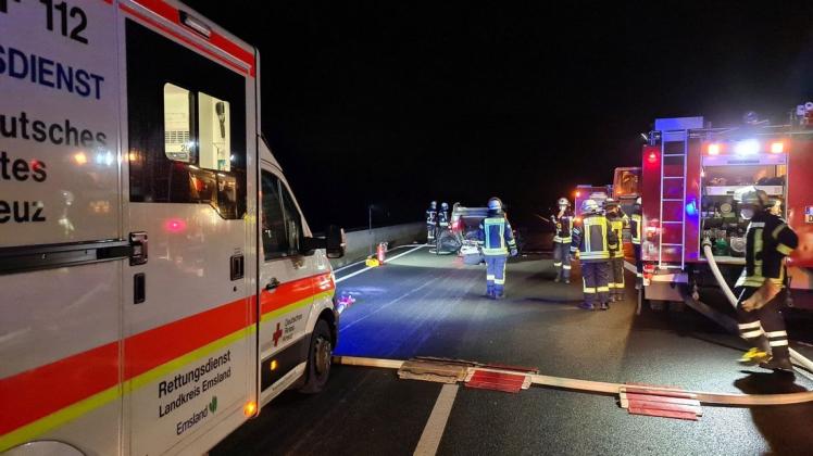 Auf der A31 bei Haren kam es am Montagabend zu einem Unfall mit einem Pferd. Auf der A31 bei Haren kam es am Montagabend zu einem Unfall mit einem Pferd.