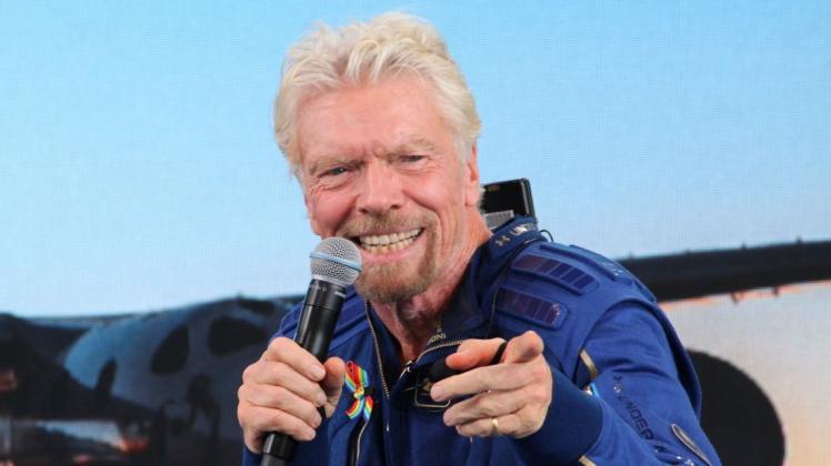 Richard Branson will in das Geschäft mit dem Weltraumtourismus einsteigen.