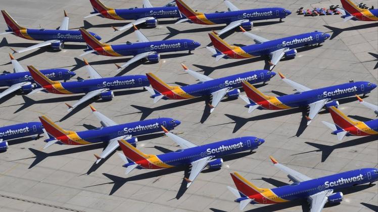 Zwei Abstürze der Boeing 737 MAX kosten den Flugzeugbauer Milliarden Dollar und haben einen riesigen Imageschaden verursacht. Foto: AFP/Mark Ralston