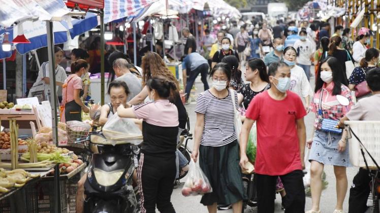 Ein amerikanischer Forscher hält den Huanan-Tiermarkt in Wuhan für den wahrscheinlichen Ursprung der Pandemie. (Symbolbild)