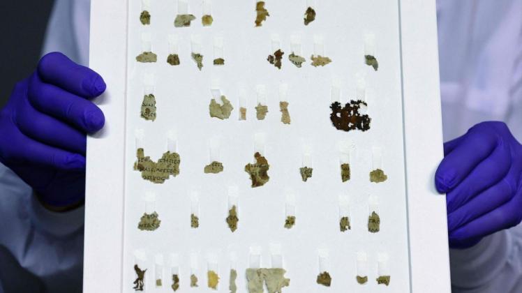 In Israel sind biblische Fragmente aus der Zeit um 130 nach Christus entdeckt worden.