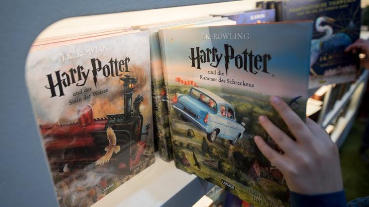Bücher der Fantasy-Romanreihe Harry Potter werden regelmäßig von religiösen Kräften verteufelt. Foto: dpa/Hendrik Schmidt