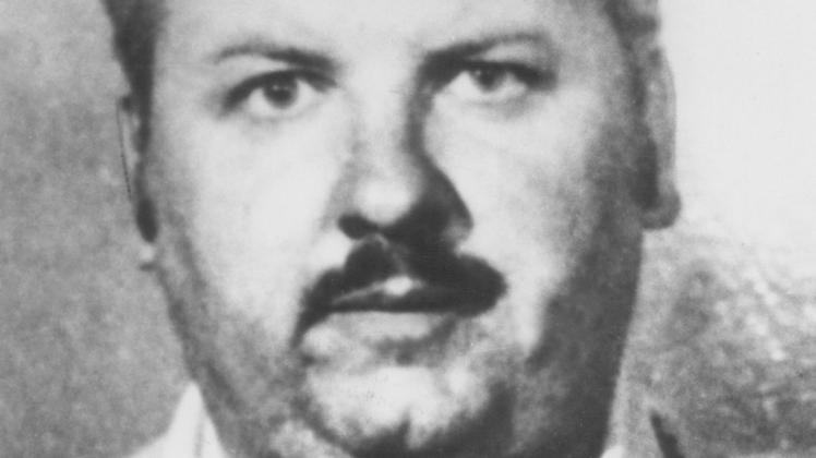 Polizeifoto des Serienmörders John Wayne Gacy, aufgenommen am 22.12.1978. Gacy wurde im März 1980 zum Tode verurteilt und 1994 hingerichtet;