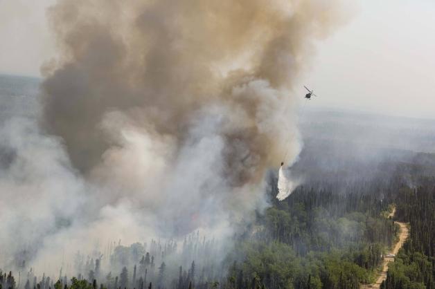 Die Waldbrandsaison ist in Alaska in diesem Jahr besonders heftig. Foto: imago images/U.S. Army  