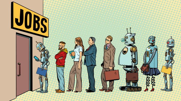 Konkurrieren wir bald mit Robotern auf dem Arbeitsmarkt? (Symbolbild)