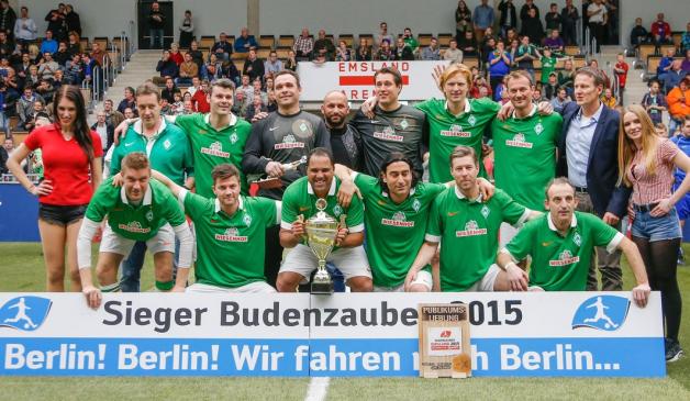 Der SV Werder Bremen. Foto: Werner Scholz