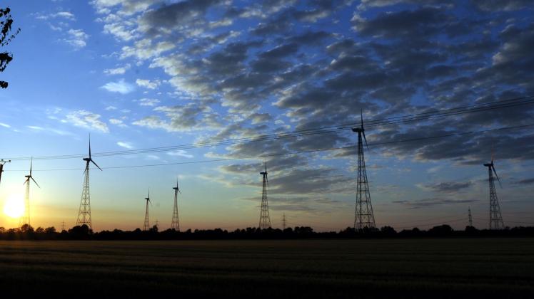 Der erste Windpark in der Samtgemeinde Neuenkirchen entstand 2006 im Voltlager Ortsteil Höckel (Archivfoto).