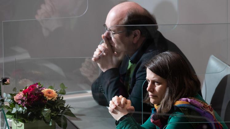Ziehen als Grünes Spitzenduo in den niedersächsischen Landtagswahlkampf: Julia Willie Hamburg und Christian Meyer. 