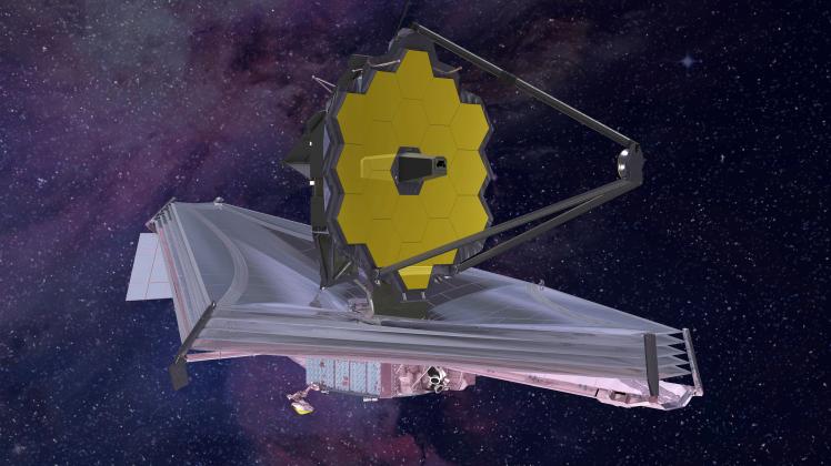  Rund einen Monat nach dem Start ins All hat das Weltraumteleskop James Webb sein Ziel erreicht.