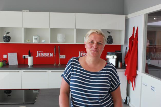 Christiane Boysen, Leiterin der Kochschule bei Möbel Jessen.