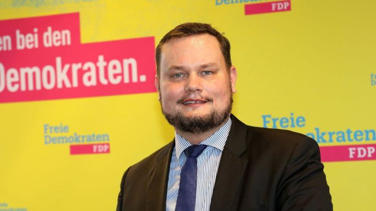 FDP-Fraktionschef René Domke stimmt den Prämienzahlungen grundsätzlich zu, will aber nachjustieren.