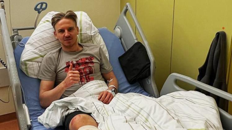 Bis Montag muss Willi Evseev noch im Krankenhaus bleiben. Der Spieler des SV Meppen wurde an der Achillessehne operiert.