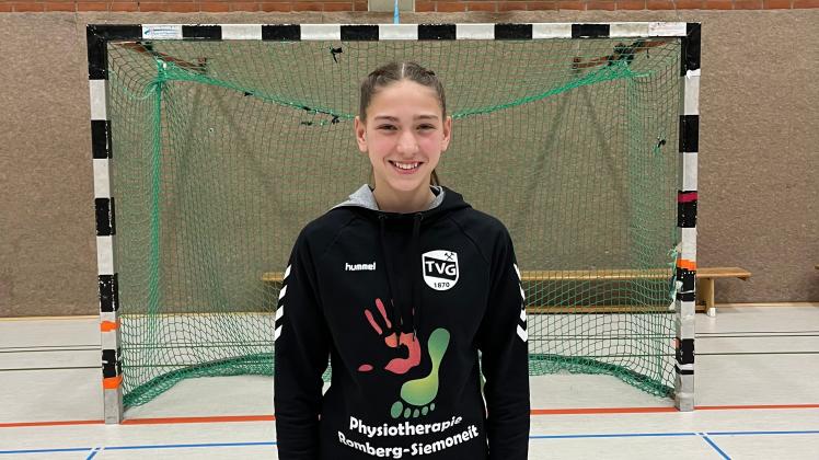 Handball-Talent Dilayla Alarslan vom TV Georgsmarienhütte
