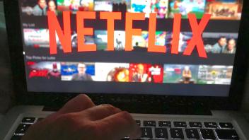 Streamingdienst Netflix auf einem Laptop 06.11.2019 *** Streaming service Netflix on a laptop 06 11 2019