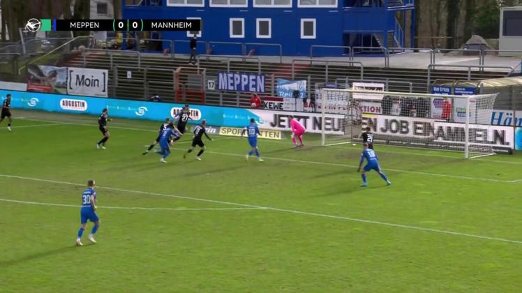 SV Meppen spielt 1:1 gegen SV Waldhof Mannheim: die Highlights im Video Unknown