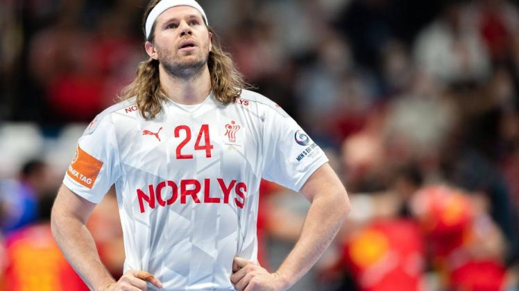 Pure Enttäuschung: Dänemarks Superstar Mikkel Hansen konnte das Halbfinal-Aus nicht fassen.
