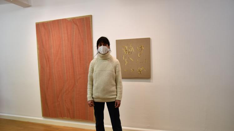 Künstlerin Helene Appel präsentierte ihre Ausstellung in der städtischen Galerie bereits vorab