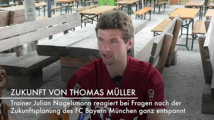 Nagelsmann zu Müllers Zukunft: «Wir haben keinen Megastress» Unknown