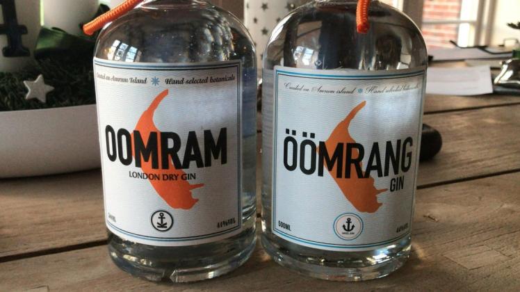Gin des Anstoßes: Der Amrum-Gin darf nicht mehr als Öömrang verkauft werden, sondern heißt jetzt Oomram.