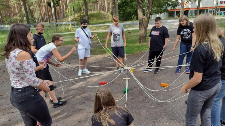 Der Kennlerntag im Jugendclub gehört zum jährlichen Ritual der Siebtklässler zum Schuljahresbeginn.
